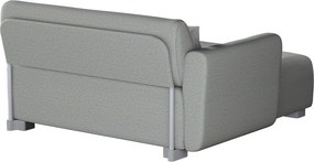 Poťah na kreslo Mysinge farba produktu modrá látka zapletaná