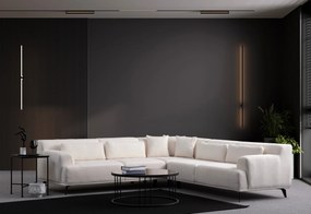 Elegantná pohovka Jaguar Corner L2-C-2R - Biela