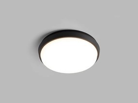 LED2 5130734 LUNA L, stropné okrúhle extériové svietidlo 240mm 25W/2000lm 3000K IP54 antracit