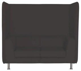 Sedacia súprava Notre Dame Lounge 102, čierna / strieborná