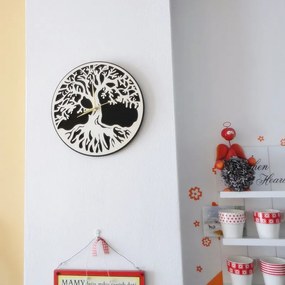 Nástenné hodiny strom života s moderným desingom l SENTOP PR0163