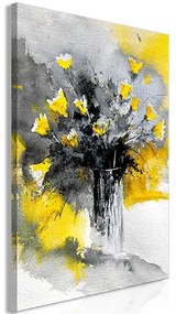 Artgeist Obraz - Bouquet of Colours (1 Part) Vertical Yellow Veľkosť: 40x60, Verzia: Premium Print