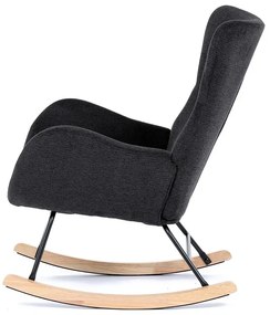 Autronic BONTEC Hojdacie kreslo, čierna, látka, AK-376 BK2 Farba: Biela