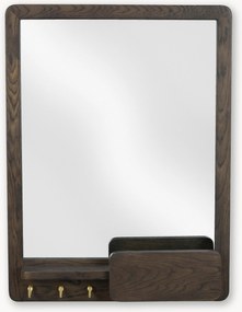 Nástenné zrkadlo z dubového dreva Inverness