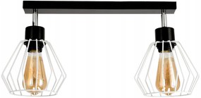 Závesné stropné svietidlo Beam - 2xE27 - DIAMOND WHITE