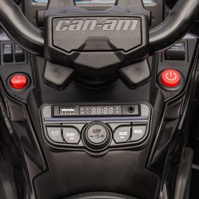 LEAN CARS Quad Can Am Outlander 4x4  DK-CA005 Čierny