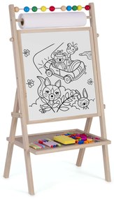 Magnetická tabuľa Ricokids otočná tabuľa