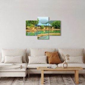 Obraz - Shanghai hotel park (90x60 cm)