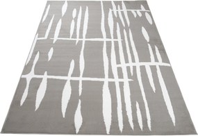 TA Koberec T967A GRAY CHEAP PP CRM Sivý Obdĺžnikový Rozmer: 80x150 cm