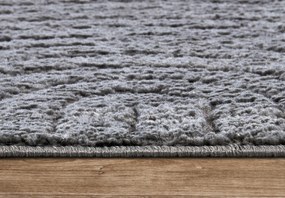 ELLE Decoration, Kusový koberec New York 106206 Anthracite, 80x120, šedá, chodba / predsieň