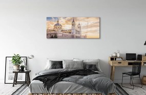 Obraz na akrylátovom skle Španielsko cathedral pri západe slnka 120x60 cm