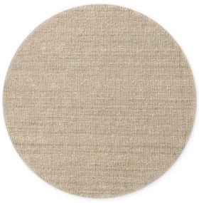 Koberec Hanse Home Bouclé Jaipur naturálny / béžový / biely kruh