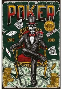Ceduľa Casino - Poker