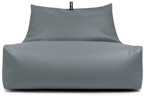 Sivý sedací vak z imitácie kože Icy Sofa – So Soft?