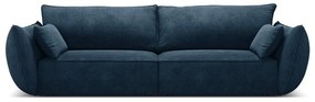 Tmavomodrá pohovka 208 cm Vanda - Mazzini Sofas