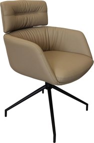 XXXLutz STOLIČKA S PODRÚČKAMI, taupe Dieter Knoll - Stoličky - 001261002402