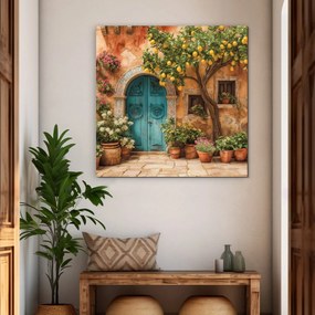 DUBLEZ | Rustikálny obraz do kuchyne - Citrónovník