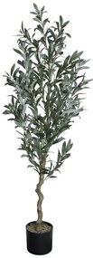 Dekorácia umelý stromček olivovník s olivami Olea Tree - Ø 15*132 cm