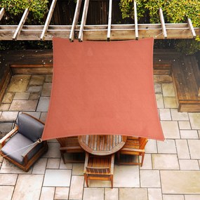 Blumfeldt Štvorcová slnečná clona, 3 x 3 m, polyester, priedušná