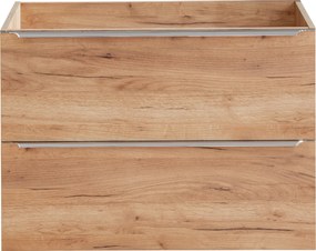Comad Kúpeľňová skrinka pod umývadlo Capri Oak 80 dub zlatý craft