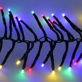 Solight 1V11-M Vianočná LED reťaz so zvukovým senzorom Cluster 576 LED, farebná, 5 m