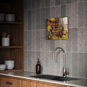 Sklenený obraz 30x30 cm Pasta – Styler
