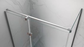 BPS-koupelny Obdĺžnikový sprchovací kút HYD-OK03D 120x100 chróm/transparent - bez vaničky