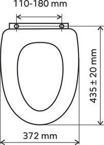 Novaservis - WC sedátko, MDF s potlačou, pánty kov-chróm, WC/SOFTSTONE2