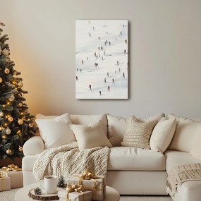 Obraz zimné radovánky na svahu