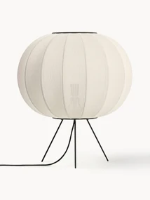 Malá stojacia tripod lampa z umelého vlákna Knit-Wit
