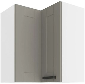 Skrinka do kuchyne LUNA CLAYGREY/biely 60X60 GN-72 2F (90°)