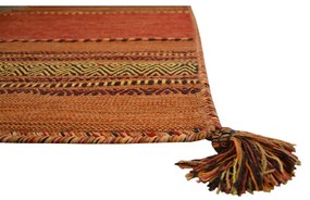 Oranžový bavlnený koberec Webtappeti Antique Kilim, 160 x 230 cm