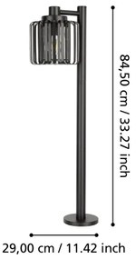 Eglo 900684 - Vonkajšia lampa SELINUS 1xE27/40W/230V IP65