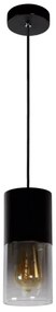 Lucide 74410/01/65 - Luster na lanku ZINO 1xE27/60W/230V čierna