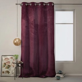 Záves AmeliaHome Velvet 140x270 cm burgundový