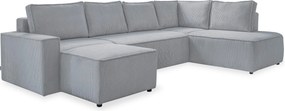 XXXLutz SEDACIA SÚPRAVA, textil, svetlosivá MID.YOU - Sedačky - 001454005704