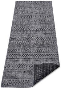 NORTHRUGS - Hanse Home koberce Kusový koberec Twin Supreme 105417 Biri Night Silver – na von aj na doma - 160x230 cm