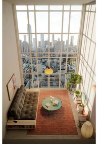 Modrá menčestrová rozkladacia pohovka 244 cm Base – Karup Design