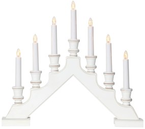 STAR TRADING Elektrický svietnik Sara White