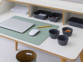 Organizér do zásuviek ZEMBOR - sada 8 ks, sivý