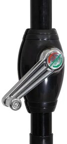 Záhradný slnečník 250 cm SPRINGOS GU0032 - červená