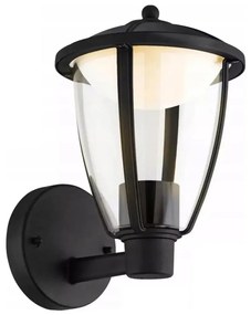 LED Vonkajšia nástenná lampa LED/6W/230V IP44 čierna