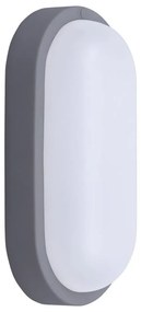 Solight WO749-G- LED Vonkajšie nást. svietidlo LED/20W/230V 4000K IP54 šedá oválny