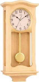 Kyvadlové hodiny JVD NR2219.2 – rádiom riadené, drevené (60 cm)