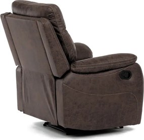 Polohovacie kreslo hnedé TV-4092 BR3