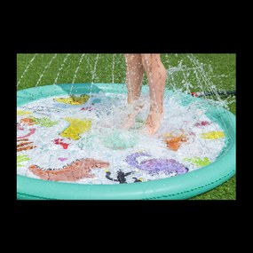 CH Nafukovacia podložka / sprchová vanička, priemer 122 cm, s fontánou
