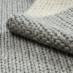 Dywany Łuszczów, Kusový koberec Tahar 99004G grey, 90x150, šedá, obývacia izba