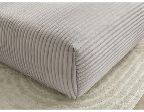 Svetlosivo-béžová menčestrová podnožka Lucien – Bobochic Paris