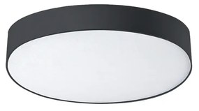 Moderné LED stropné svietidlo Monza II R 60 4000K čierne - výpredaj