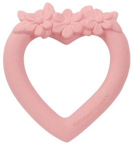 A Little Lovely Company - hryzadielko z kaučuku - ružové srdce
